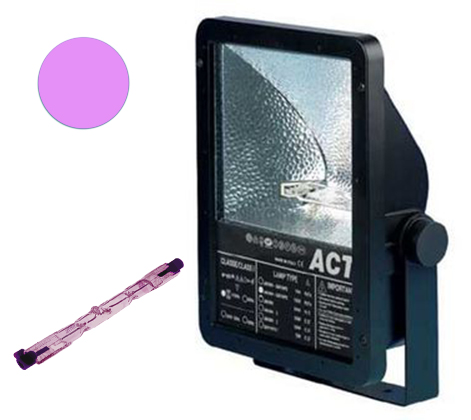 ACT, Architekturstrahler, Asymmetrisch, magenta 150Watt